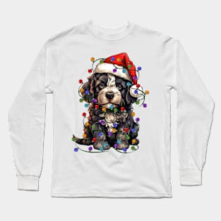 Christmas Puppy Long Sleeve T-Shirt